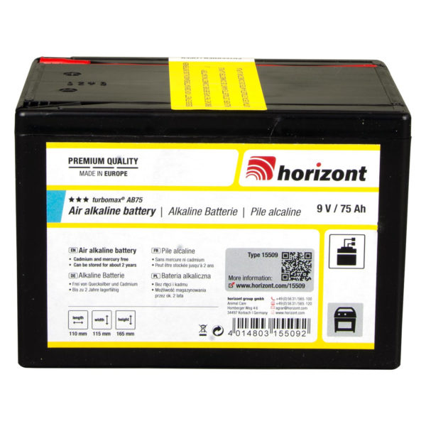 Alkalna baterija Horizont 75Ah/9V
